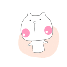 Cute & healing transparent bear sticker #7183276