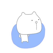 Cute & healing transparent bear sticker #7183278