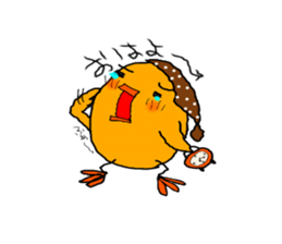 Yellow Little Birds sticker #7183504