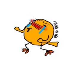 Yellow Little Birds sticker #7183529