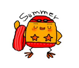 Yellow Little Birds sticker #7183535