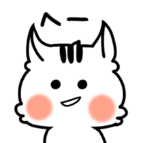 white squirrel Lili-chan sticker #7183832