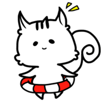 white squirrel Lili-chan sticker #7183850