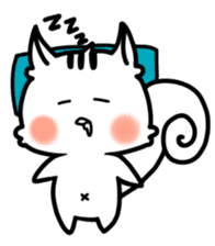 white squirrel Lili-chan sticker #7183862