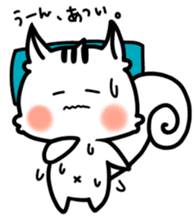 white squirrel Lili-chan sticker #7183863