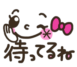 Pretty smiley sticker sticker #7183911