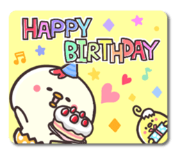 Chicken & chick2 sticker #7184734