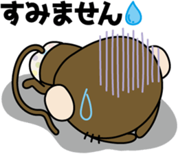 Loose monchi-6/Respect language ver. sticker #7185459