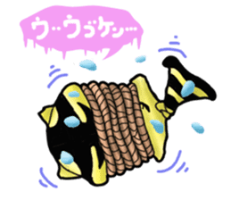 Tiger puffer Mr. balloons mock sticker #7186930