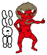 Cute ONI sticker #7187056