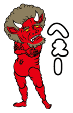Cute ONI sticker #7187061