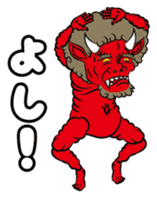 Cute ONI sticker #7187070