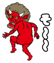 Cute ONI sticker #7187073
