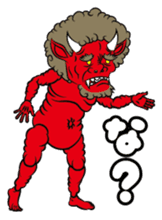 Cute ONI sticker #7187076