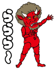 Cute ONI sticker #7187077