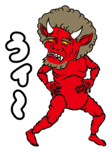 Cute ONI sticker #7187079