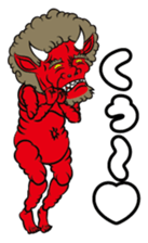Cute ONI sticker #7187082