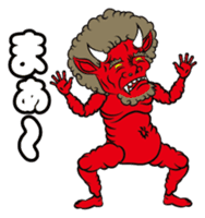 Cute ONI sticker #7187084