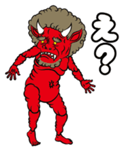 Cute ONI sticker #7187088