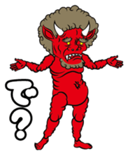 Cute ONI sticker #7187089