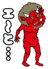 Cute ONI sticker #7187091