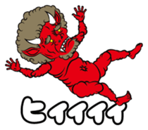 Cute ONI sticker #7187092