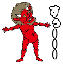 Cute ONI sticker #7187095