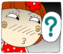 Castor bean-chan 4 sticker #7187284