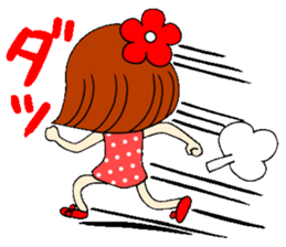 Castor bean-chan 4 sticker #7187289