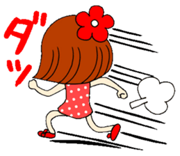 Castor bean-chan 4 sticker #7187289