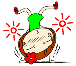 Castor bean-chan 4 sticker #7187292