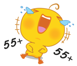 Little Chick Jupjib sticker #7187346