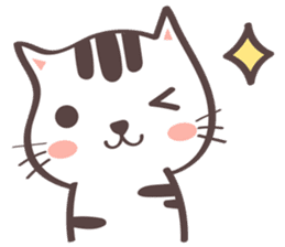 Little meow cat sticker #7187576