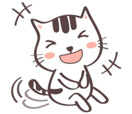 Little meow cat sticker #7187600