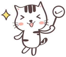Little meow cat sticker #7187602