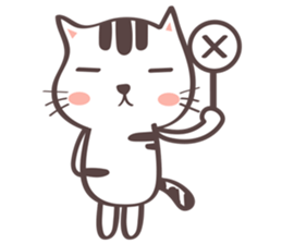 Little meow cat sticker #7187603