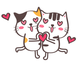 Little meow cat sticker #7187607