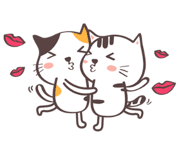 Little meow cat sticker #7187615