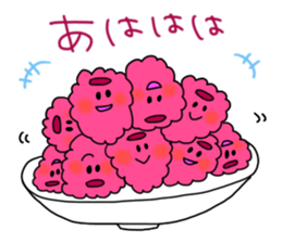 raspberries sticker #7187817