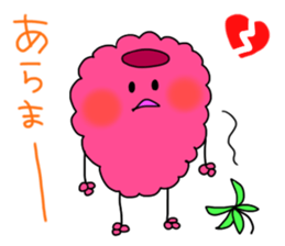 raspberries sticker #7187837