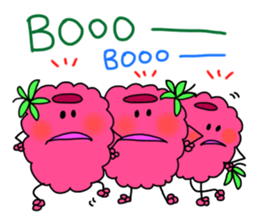 raspberries sticker #7187841