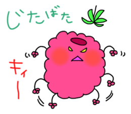 raspberries sticker #7187846