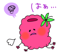 raspberries sticker #7187851