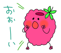 raspberries sticker #7187854