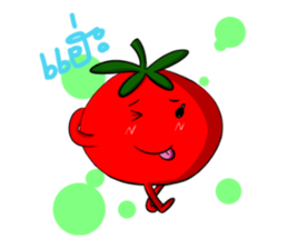 Pumpkinboy and Tomatogirl sticker #7188139