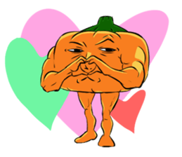Pumpkinboy and Tomatogirl sticker #7188140