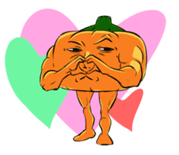 Pumpkinboy and Tomatogirl sticker #7188140