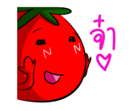 Pumpkinboy and Tomatogirl sticker #7188141