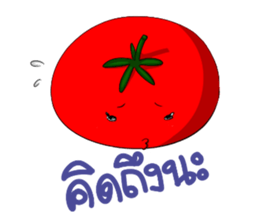 Pumpkinboy and Tomatogirl sticker #7188142