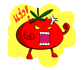 Pumpkinboy and Tomatogirl sticker #7188146